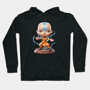 Mini figure of Aang, the last air bender Hoodie